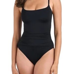 La Blanca Women's Island Goddess Lingerie One Piece Black